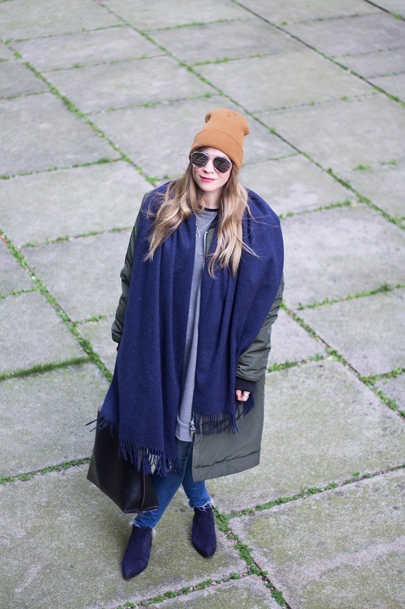 Floating Bohemian BlueScarf 3